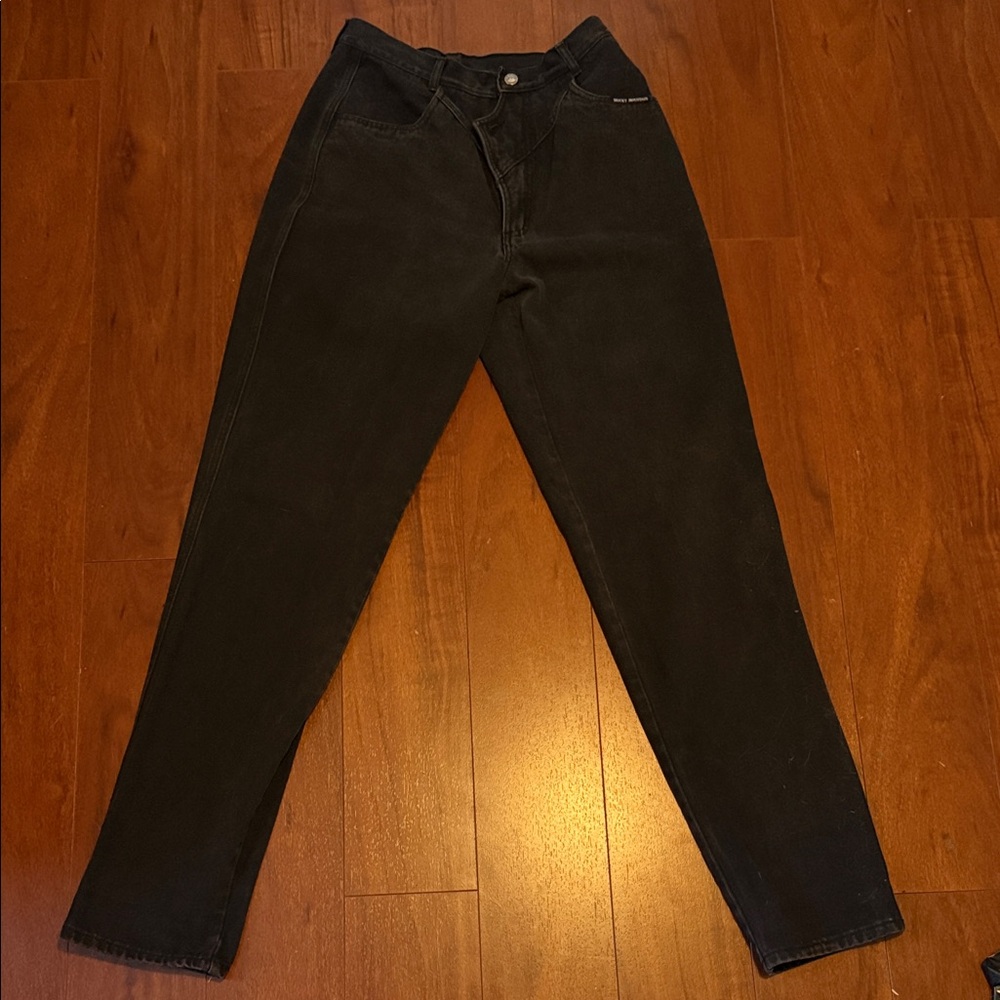 Classic Black High Rise Women's Jeans